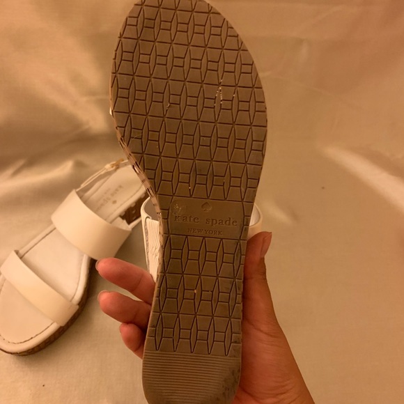 White Platform Sandals - Picture 6 of 7